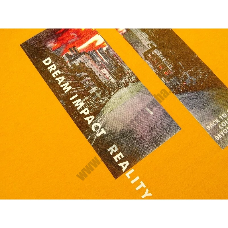 Férfi férfi póló Reality 3XL arzénsárga