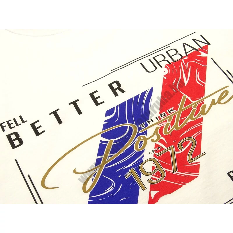 Férfi póló Better 6XL fehér nagyméretű