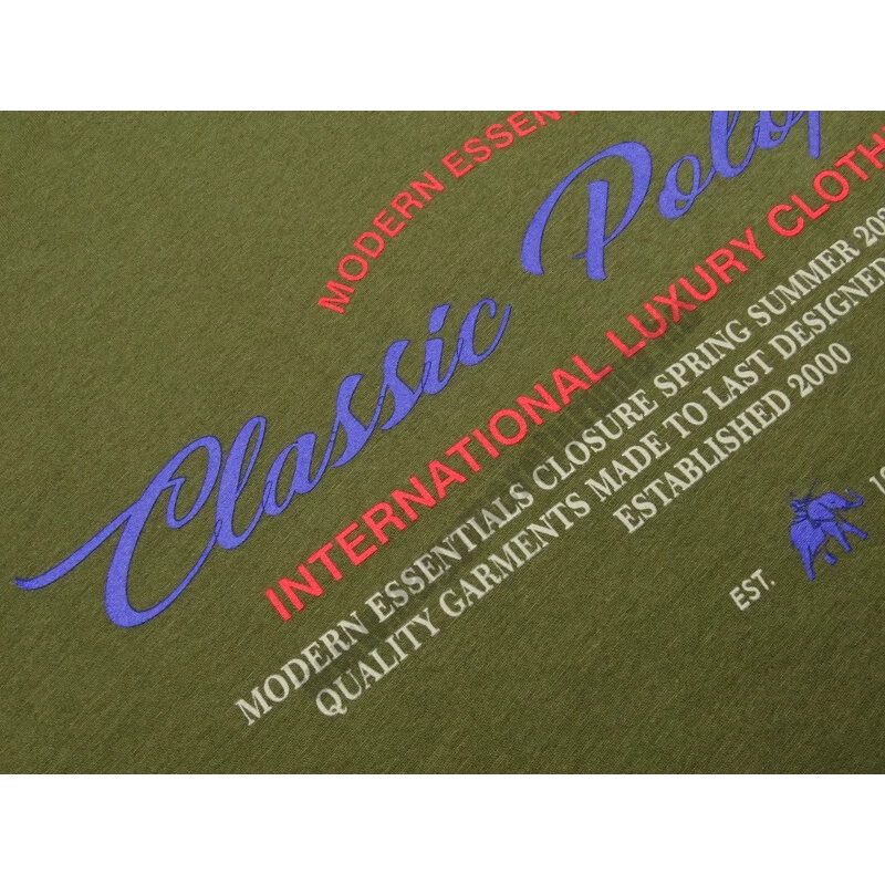 Férfi férfi póló Classic 3XL keki (nagyméretű)