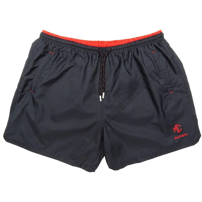 Extra nagyméretű férfi sötétkék fürdőnadrág Energy 6XL