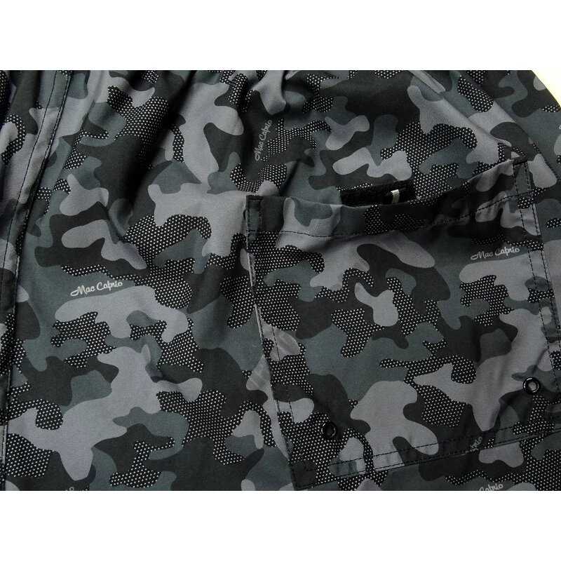 Extra nagyméretű férfi szürke fürdőnadrág Military 3XL